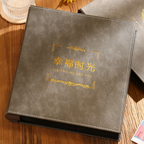 Photo Album Book Book Home Edition Large Capacity Family Insert Postcard Storage Book Growth Record Book