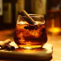 Vintage Wine With Classical Whisky Cup Vintage Cocktails Old Fashion Cocktail glass