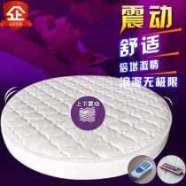 Aosha round electric bed Family double spring soft bed Intelligent remote control fun bed Hotel massage mattress