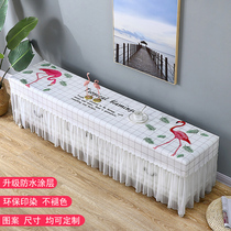 Custom waterproof lace All-inclusive TV cabinet cover Rectangular living room waterproof tablecloth dust cover Nordic