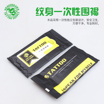 Dragon eagle tattoo equipment tattoo scarf disposable PTE plastic apron tattoo apron independent packaging shop