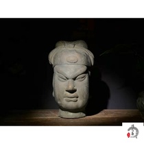 Folk collection of old handicrafts folk woodcarving hand-to-hand portrait