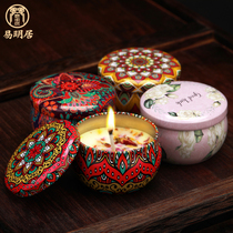 Handmade scented candle fragrance essential oil bedroom home lasting sleep smokeless birthday wedding gift box set