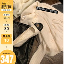 (Sheii Su Yin Yin) Jedi ~ spring autumn small fragrant wind rhombus square head shallow mouth genuine leather flat bottom shoes womens single shoes