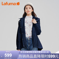 LAFUMA Leify leaf fashion outdoor spring and autumn water-proof breathable casual womens coat LFJA9AS15