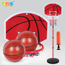 Gogo hand childrens basketball rack can lift indoor shooting frame Baby ball boy ball toys 1-7 years old 9