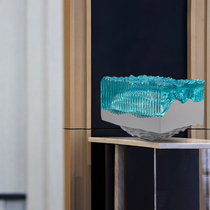 Mediterranean modern art abstract sculpture glass fiber reinforced plastic resin front desk wine cabinet porch dining room living room model ornaments