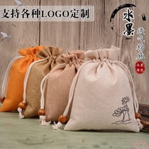 Dragon Boat Festival cotton linen bag bag sachet empty bag cloth bag lavender portable sachet bag custom logo