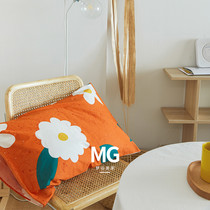 Menggu Meijia Yafeng Pillow Case Cotton Single hipster Printed Pillow Case 48 * 4cm Pair 2