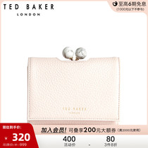 TED BAKER Women's Stylish Simple Small Portable Leather Cropped Wallet 240807