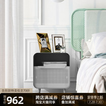 Bed Head Cabinet Dongle Cave Minimalist Modern Nordic Ins Storage Cabinet Small Cabinet Locker Bedroom Iron Art Shelf