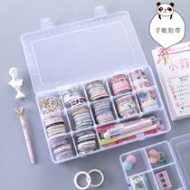 Teenage Girl Cane Ben Adhesive Tape Sticker Suit Cute Pattern Colorful Bronzed gold hand ledger Child fine retro width