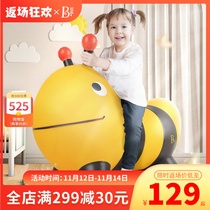 btoys billy jumping horse jumping bumblebee hornet inflatable kids jumping ball baby outdoor toy
