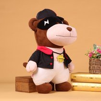 Hand-stitched creative gift Bubby monkey large Doll Doll puppet doll handmade fabric diy material bag