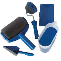 Paint Brushes Seamless Sponge Drum Brushes Five All-in-one Suit Multifunction Wall Corner Paint Brush Roller Brushes Home