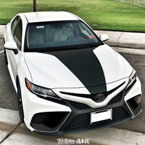 Toyota 2019 New Camry Car Sticker Pull Flower Head Cover Fog Lamp Roof Film Decoration Modified Car Sticker