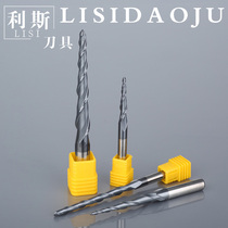 Leith HRC55 Degree Coating Imported Tungsten Steel Tapered Ball Tip Angled Standing Mill Embossed Metal Cutter