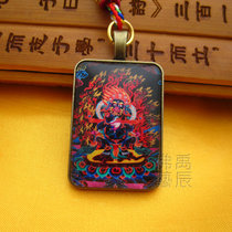 YC2351 new boutique Mahagala thangka Buddha pendant Tibetan law will bond necklace can be customized pattern