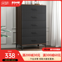 American Five Bucket Cabinet Bedroom Drawer Containing Cabinet Modern Light Lavish Living-room Five Bucket Closet Close To Wall Objects Cupboard Locker