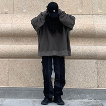 Small Nigree printed sweatshirt for men and women Autumn thin section 2020 new Korean version loose casual round face T-shirt long sleeve blouse