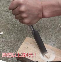 Flat mouth knock on flat width 6 8 10 12 12 16 16 18 mm 18 mm dig groove woodworking chisel flat shovel chisel knife