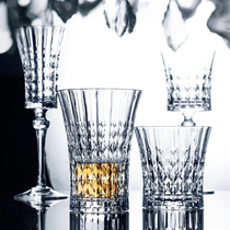French CDA IMPORTED CRYSTAL WHISKY FOREIGN WINE GLASSES BEER GLASSES WATER GLASS TRANSPARENT HOME GLASS CUPS UPMARKET WATER CUPS