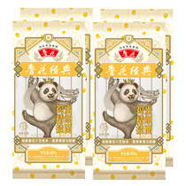 (Luhua direct sales) Panda series Luhua classic egg fine hanging noodles 600g * 4 noodles hot and dry noodles cold noodles