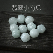 Jade a goods scattered beads single small pumpkin Jade handmade diy jewelry accessories earrings bracelet pendant pendant