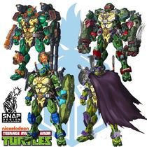 Ring Finger Action Cartoon Paparazzi Cartoon Ninja Tortoise Ninja Tortoise Alloy Machine Chia product model first pick up