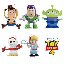 TOMY Dumei Clockwork Toy Story 4 Hu Di Fork Buas Light Year Three-Eysee Dolls Model ornaments