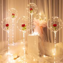 Birthday atmosphere props scene layout Net red decoration supplies party romantic confession background wall balloon creativity