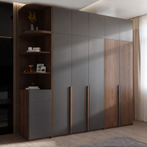 Composition Wardrobe Brief Modern Two Doors Three Doors Five Doors Nordic Small Family Type Flat Door Economic Type Big Closet Assembly