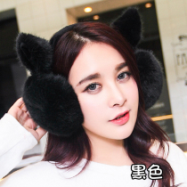 Earprotection earmuffs earrings warm women ears earrings warm winter days children cat ears cute middle school students