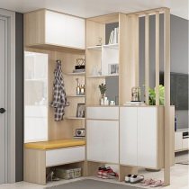 Modern Nordic Xuanguan Footwear Cabinet Integrated Corner Cabinet Simple Wine Cabinet Partition Cabinet Storage Into Doorway Cabinet Door Hall Cabinet