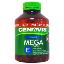 Cenovis vitamin E Soft capsule 250 tablets to reduce acne muscle clean whitening acne natural eyelash