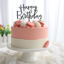 Net red Cake Model 2020 Burst Fruit Pop Birthday Fake Cake Plastic Sample Window Furnishing Props