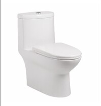 HCG and integrated toilet C2063 silent water-saving metal hinge slow down Jet siphon toilet C2064