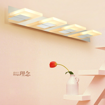 Nordic bathroom mirror cabinet lamp special waterproof toilet lamp post-modern simple anti-fog toilet led mirror headlight