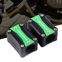 Suitable for Kawasaki VERSYS X300 versys650 1000 modified bumper anti-drop block protective Rod anti-fall rubber