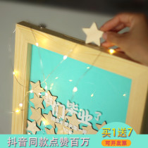 2019 wedding ceremony annual event wedding sign-in desk layout fingerprint sign-in tree creative signature book solid wood photo frame