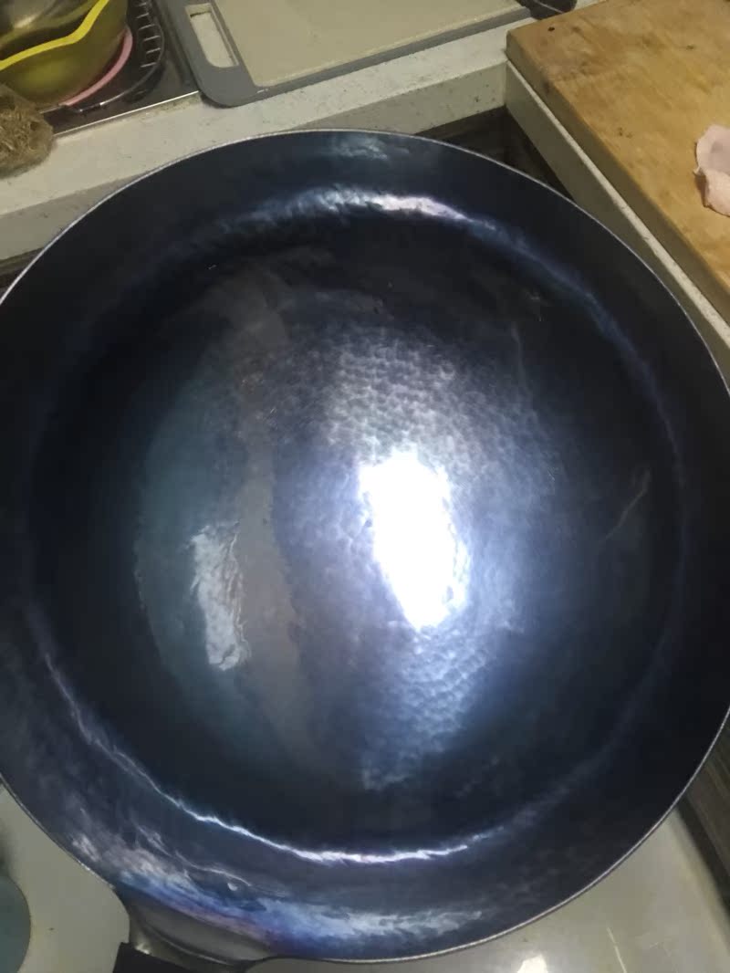 臻三环铁锅-宗师银色炒锅