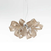 Postmodern minimalist living-room light design Flowers Light Lavish Creative Dining Room Art-like Room Chandelier