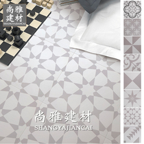 Gray tiles cement tiles kitchen bathroom balcony wall tiles floor tiles non-slip tiles Nordic tiles tiles