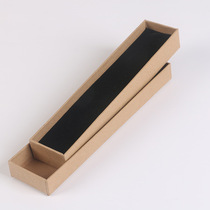 Spot cowhide carton bookmarks gift box high-grade Jewelry necklace jewelry box hairpin packaging box