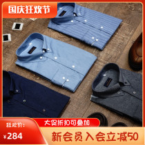 Replenishment has been to The Engineer TE multicolor denim fabric casual men cotton long sleeve shirt