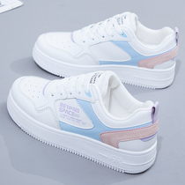 Small white shoes women 2021 New Autumn Spring and Autumn Joker womens shoes spring summer single shoes explosion student Sports Board Shoes