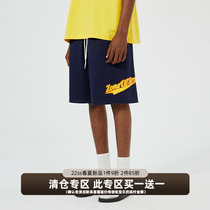 ZONOS 2021 Summer New Pint Casual Shorts Male Street Bump Color Printed Breathable Loose Rope 50% Sports Pants