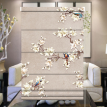 New Chinese Roman curtain Curtain Roller curtain Lifting curtain Shading shading Study bathroom Toilet Office Childrens room