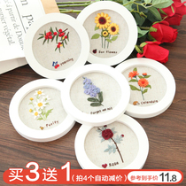 Warm cat embroidery DIY handmade beginner fabric creative self-embroidery ornaments embroidery adult Su embroidery material package