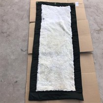 Public hair portable border guard sheepskin mattress leather wool one pure wool warm cold and moisture-proof single dormitory camping